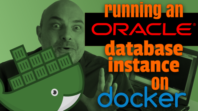How to run an Oracle Database instance in a Docker container?